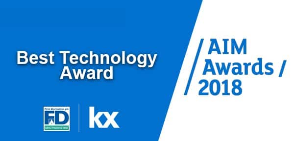 Best Technology Award, AIM Awards 2018 - KX