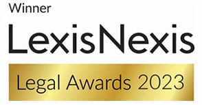 Winner of LexisNexis Legal Awards 2023