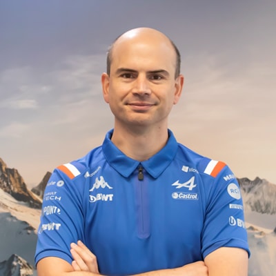 Sergio Rodriguez Head of Data Science and Data Engineering BWT Alpine F1 Team - KX