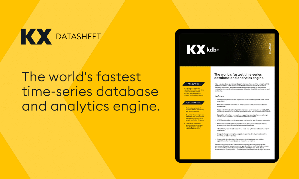 kdb Data Sheet - KX